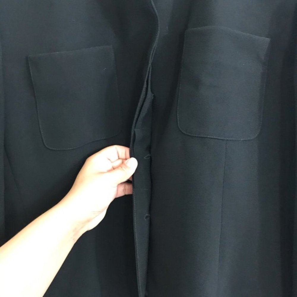 Vintage Jones New York Black Suit Jacket Size 14 NWT plus size - Picture 9 of 9